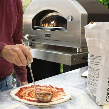 Alfa Stone Wood-Fired Pizza Oven Top - Copper