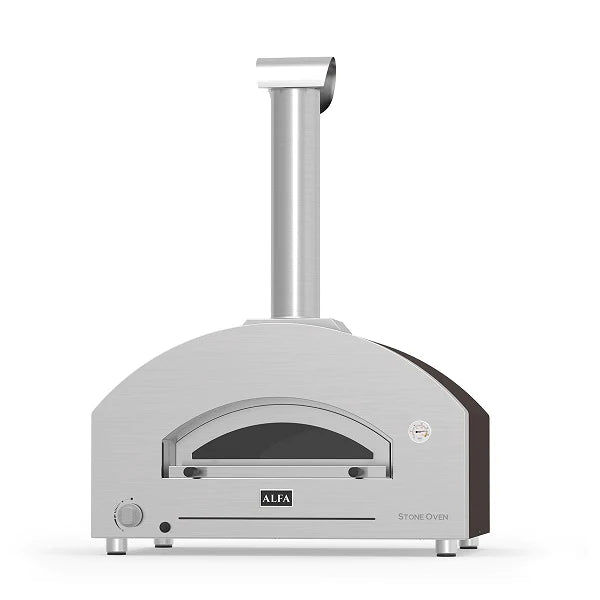 Alfa Stone Wood-Fired Pizza Oven Top - Copper